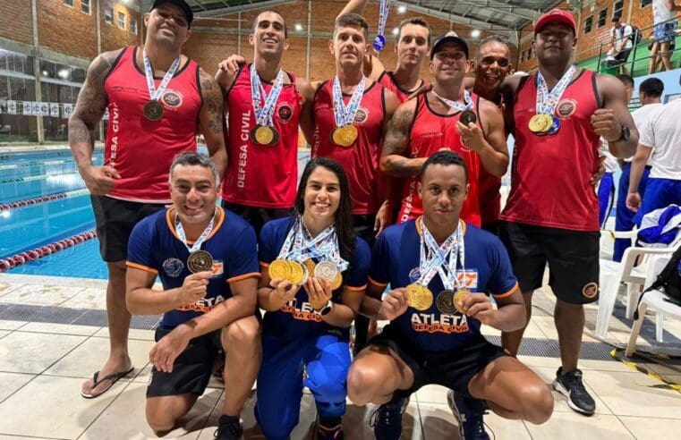 Guarda-vidas de Maricá conquistam 40 medalhas em Campeonato Brasileiro de Salvamento Aquático