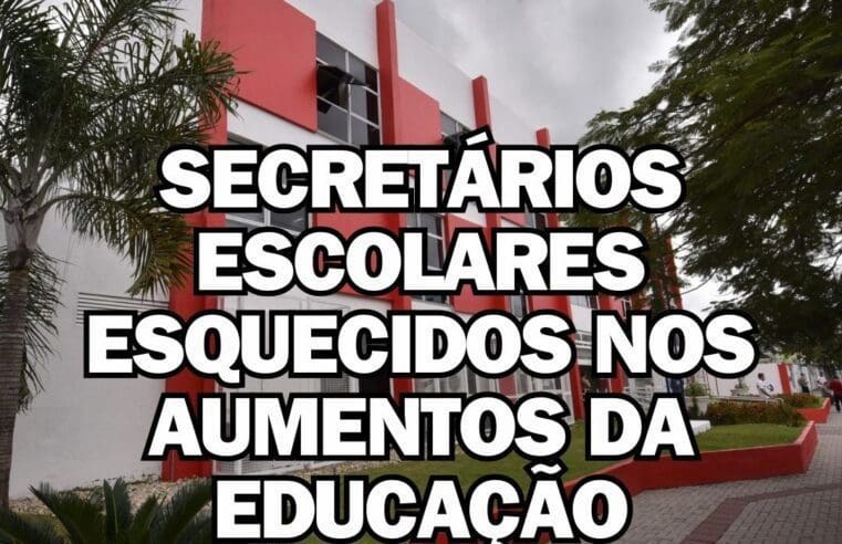 Trabalhadores das Secretarias Escolares são Esquecidos Novamente em Anúncio de Aumento Salarial