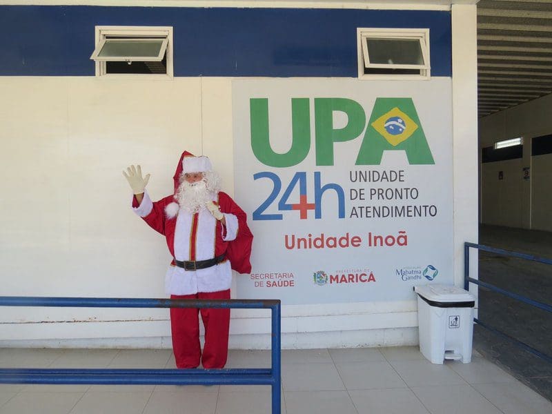 Saúde realizou ações de Natal nas unidades de Urgência e Emergência da cidade