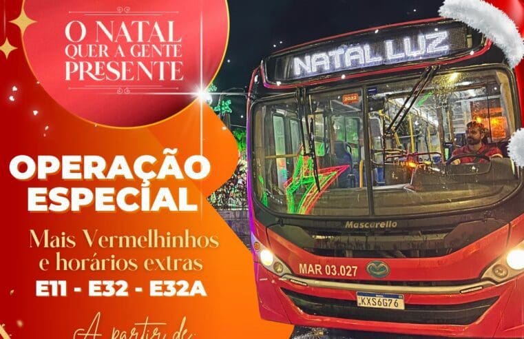 EPT disponibiliza ônibus extras a partir deste domingo (10/12)