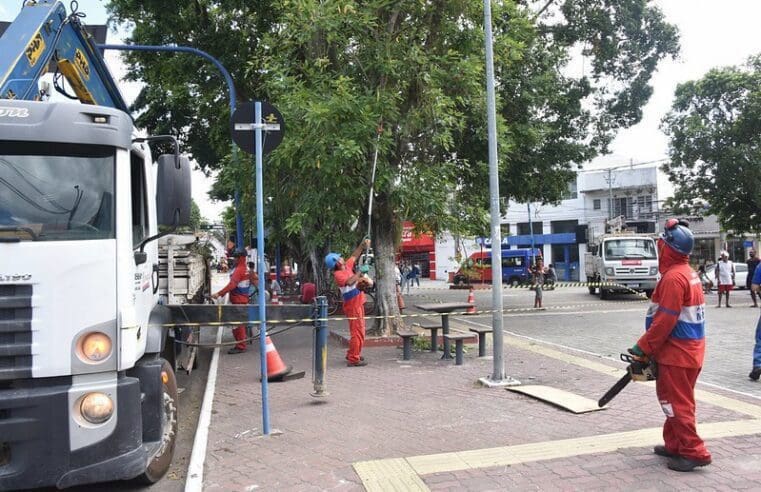 Prefeitura de Maricá inicia obra na Praça do Turismo