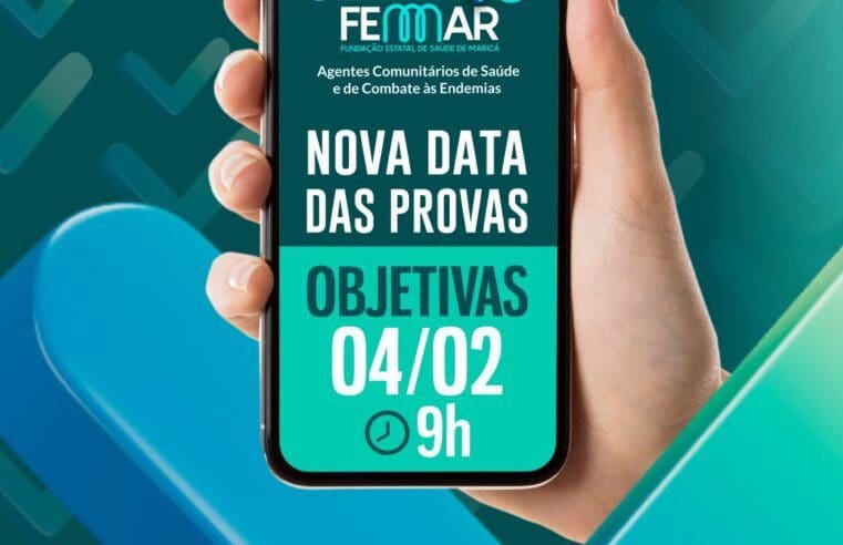 Processo seletivo da Femar tem provas remarcadas para o dia 04/02