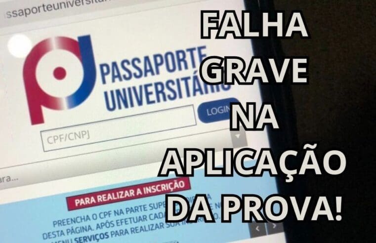 Organização Desastrosa Deixa Estudantes com duvidas, após prova do Passaporte Universitário