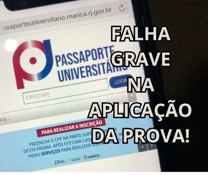 Organização Desastrosa Deixa Estudantes com duvidas, após prova do Passaporte Universitário