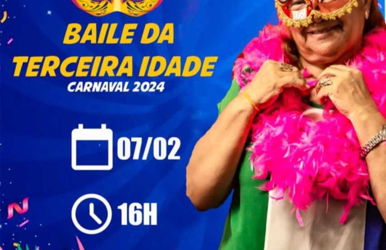 Terceira Idade promove baile de Carnaval