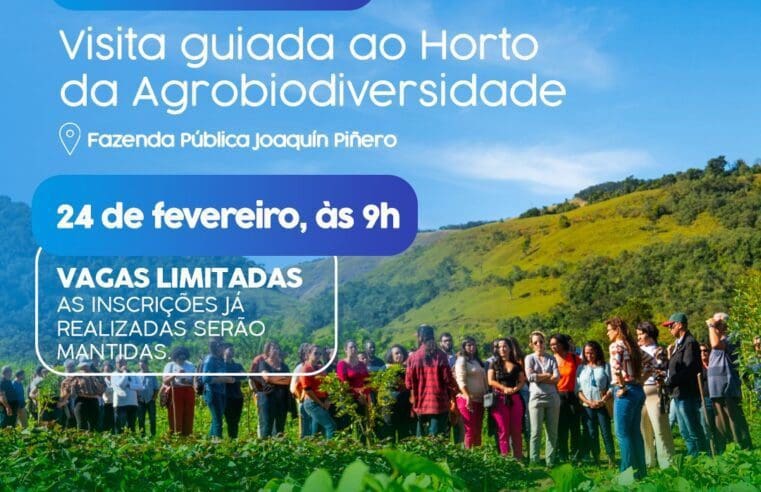 Faça sua inscrição para conhecer a Fazenda mais inovadora de Maricá