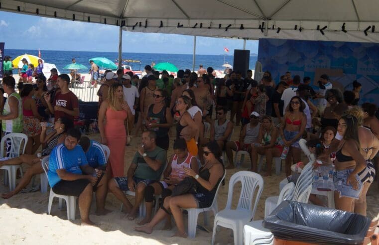 Sanemar celebra 5° aniversário com torneio de vôlei de praia na Barra de Maricá