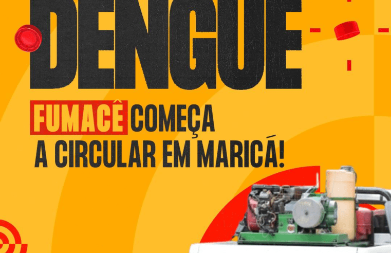 Prefeitura inicia o uso do fumacê em áreas estratégicas para combater a dengue