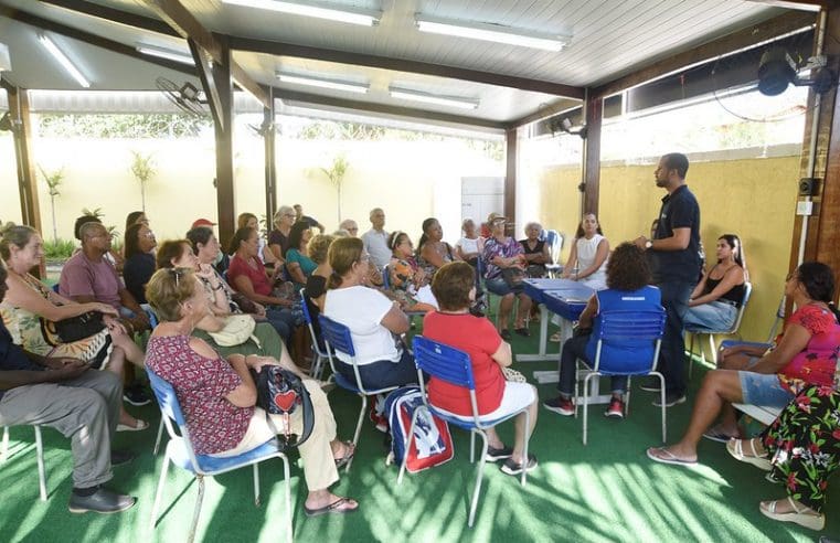 Maricá promoveu roda de conversa na Casa da Terceira Idade do Centro