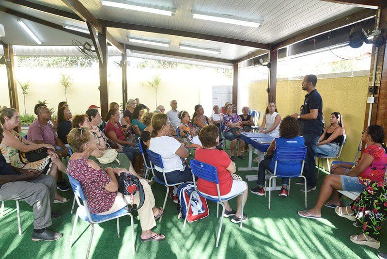 Maricá promoveu roda de conversa na Casa da Terceira Idade do Centro