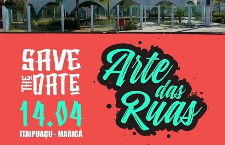 Itaipuaçu recebe festival “Arte das Ruas” neste domingo (14/04)