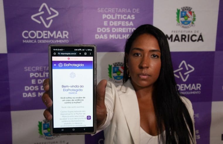 Plataforma digital para denúncias de violência contra mulher em Maricá já está no ar