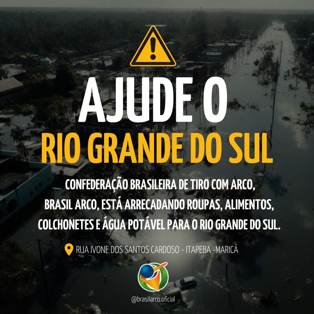 Brasil Arco disponibiliza seu CT para ponto de arrecadação