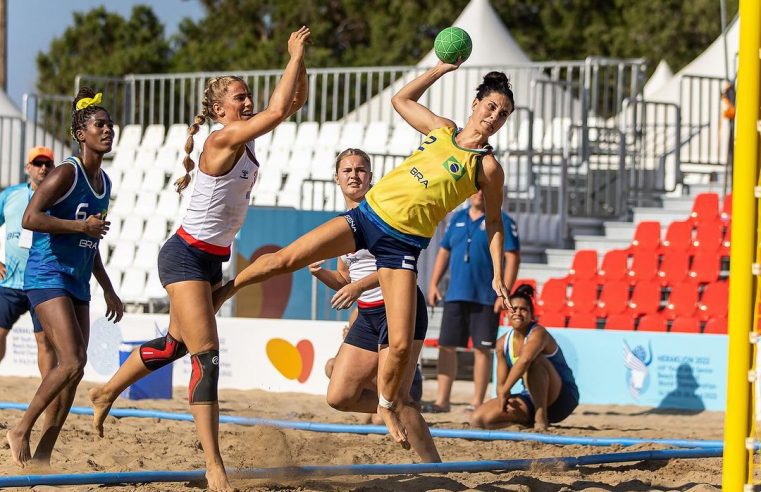 Seleção brasileira de handebol de praia conhece adversários na etapa de abertura do Circuito Mundial