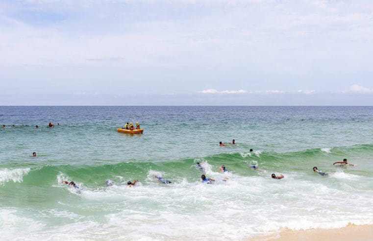 Defesa Civil de Maricá realiza 2ª etapa do projeto Body Surf Salva 2024