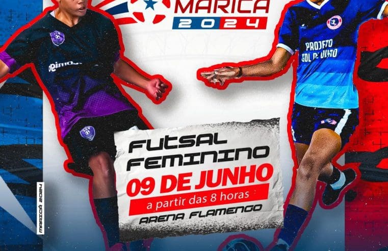 Taça Cidade de Maricá 2024 de futsal feminino acontece neste domingo (09/06)