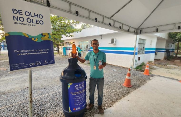 Programa de coleta de óleo de cozinha usado é lançado no Leste Fluminense