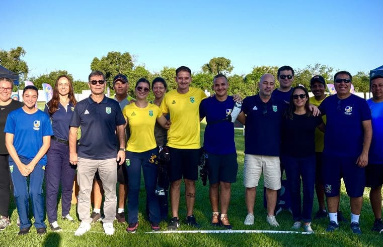 Equipe do COB visitou o CT da Brasil Arco e acompanhou o simulado da seleção