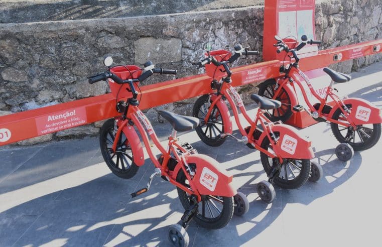 Maricá lança bicicletas vermelhinhas infantis