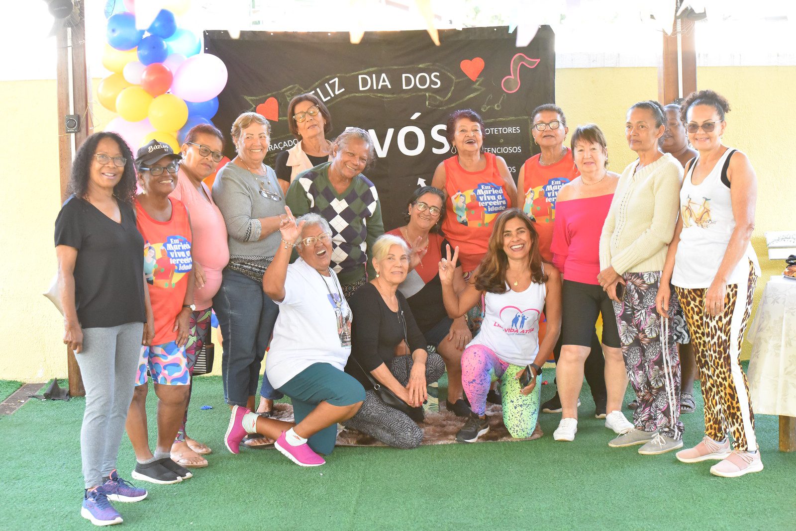 Terceira Idade do Centro celebra Dia dos Avós