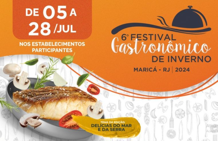 Festival Gastronômico de Inverno de Maricá começa nesta sexta (05)