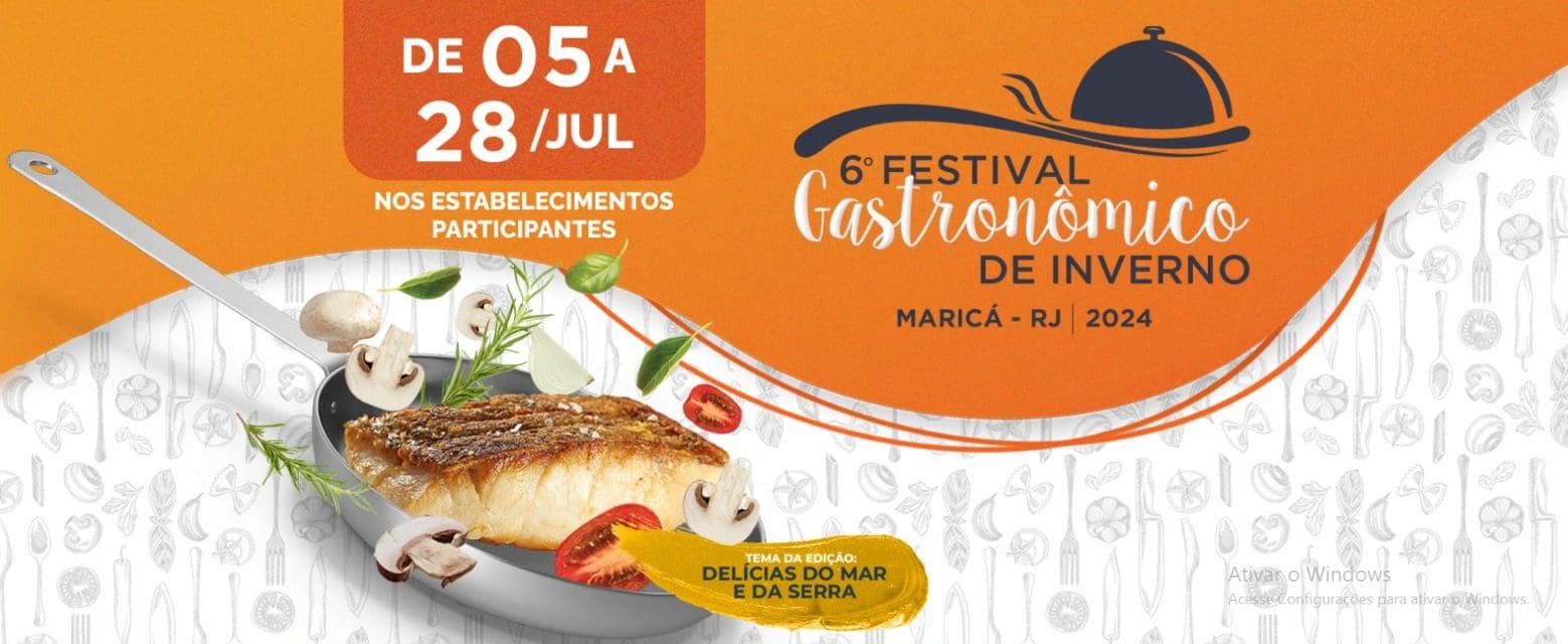 Festival Gastronômico de Inverno de Maricá começa nesta sexta (05)