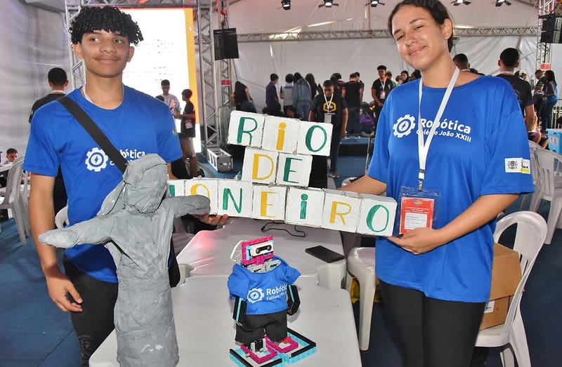 Maricá recebe final estadual da Olimpíada Brasileira de Robótica