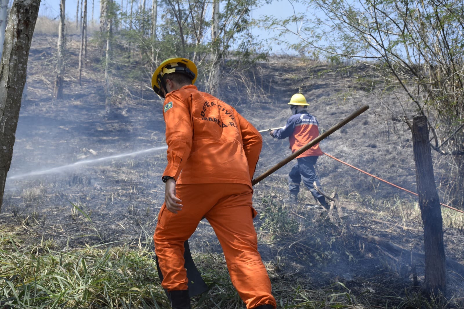 Maricá está em alerta por causa das queimadas