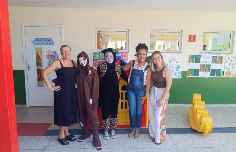 Proteção Animal levou peça teatral às crianças do CEIM Luciana Peixoto de Oliveira Vianna (Tia Lu)