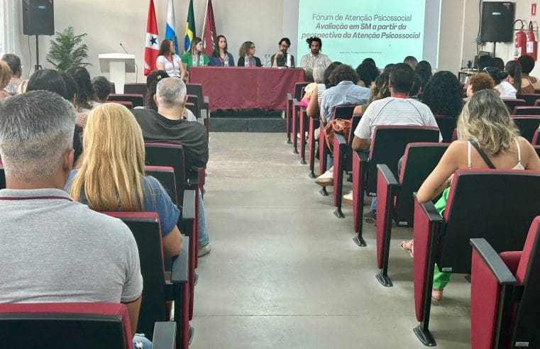 Fórum de Atenção Psicossocial reuniu profissionais para dialogar sobre avaliação em saúde mental