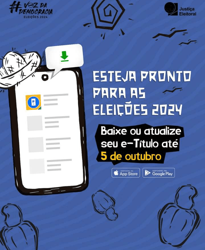 Prazo para Baixar e-Título Encerra no Dia 5 de Outubro