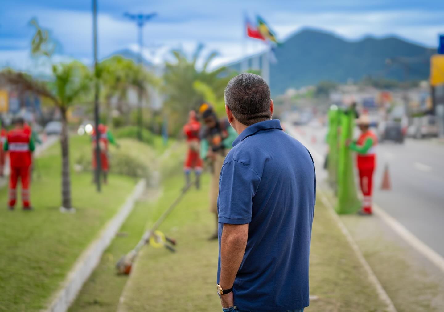 Prefeito Washington Quaquá fiscaliza obras emergenciais na cidade