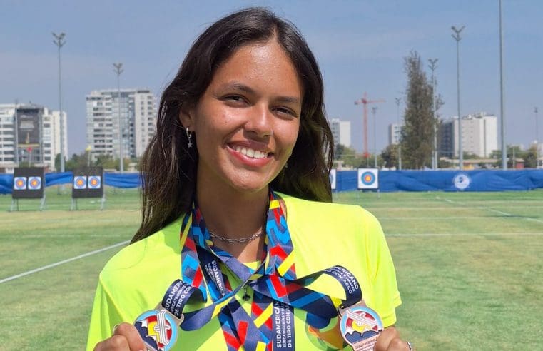 Superestrela Maricaense Brilha em Campeonato de Tiro com Arco Mundial