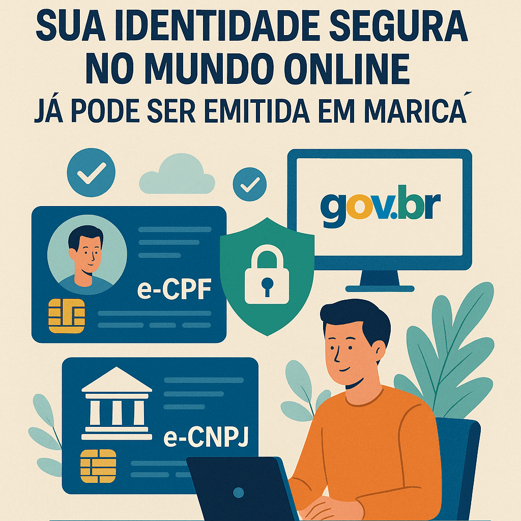Certificado Digital: sua identidade segura no mundo online já pode ser emitida em Maricá