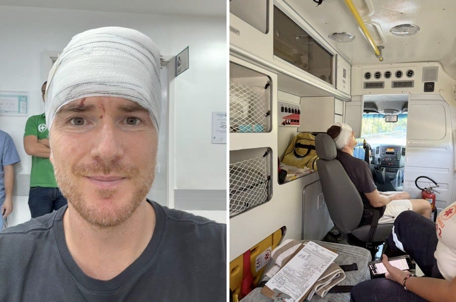 Jornalista do Washington Post se acidenta no RJ e elogia SUS após atendimento gratuito
