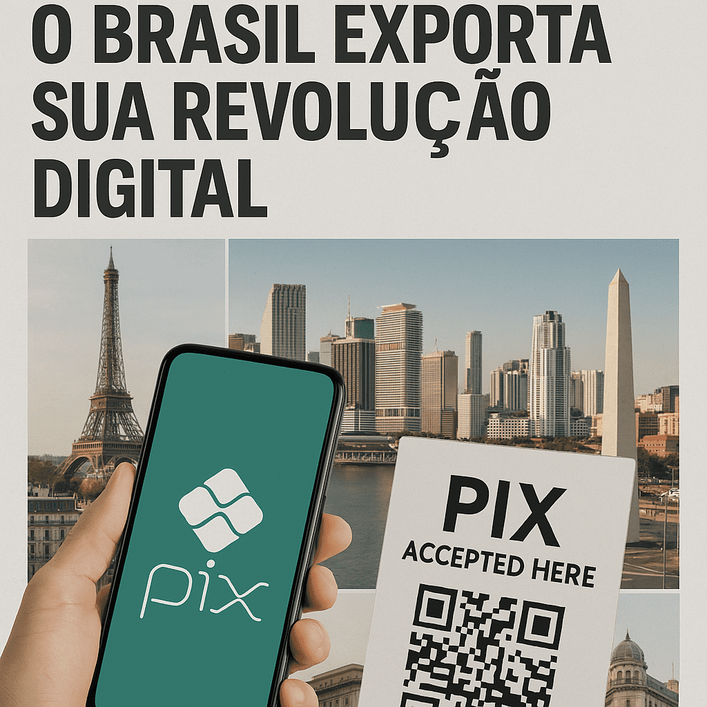 Sem Cartão PIX Ganha Espaço Fora do País