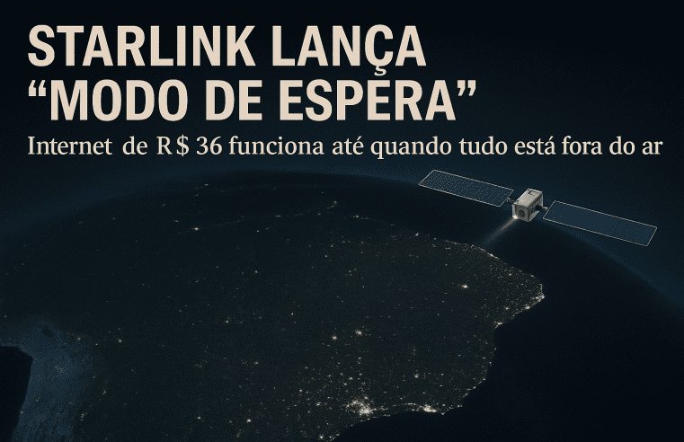 Starlink Lança Plano de Internet de R$ 36 Funciona Quando Tudo Está Fora do Ar