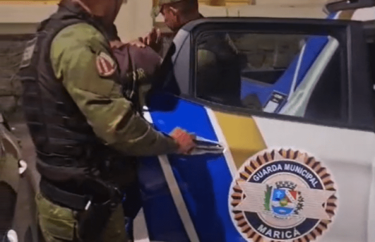 Guarda Municipal de Maricá prende dois homens em flagrante por violência doméstica