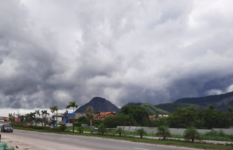 Maricá tem previsão de chuva e fortes rajadas de vento para terça-feira (07/10)