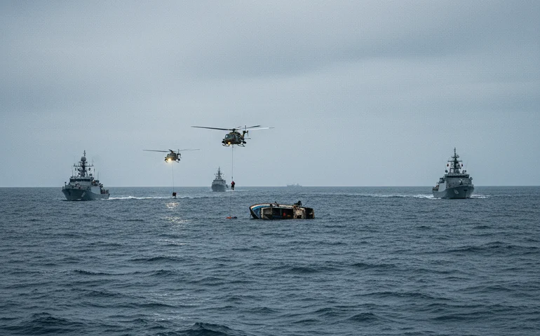 Embarcação desaparece no mar de Maricá com seis tripulantes