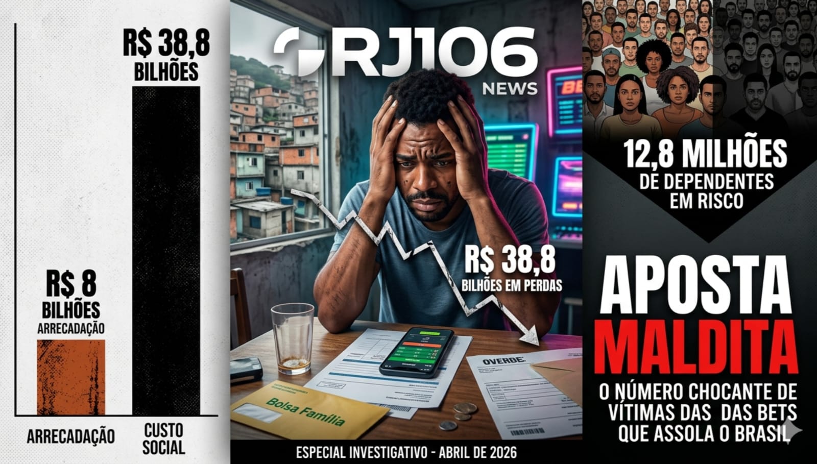 APOSTA MALDITA: O NÚMERO CHOCANTE DE VÍTIMAS DAS BETS QUE ASSOLA O BRASIL