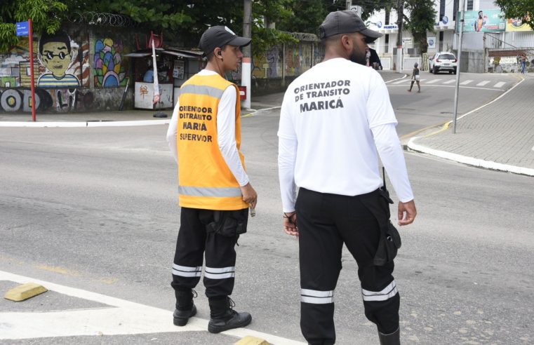 Maricá monta operação especial de trânsito no Centro e em Inoã neste fim de semana