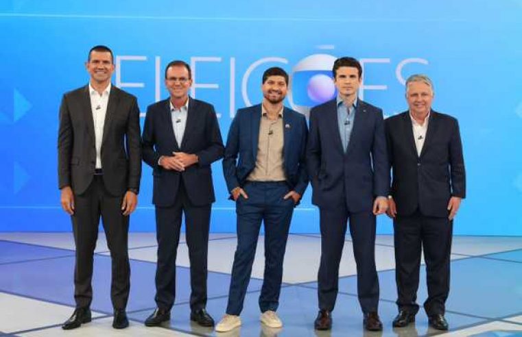 Debate da Globo esquenta reta final da eleição para o Governo do RJ com ataques, corrupção, segurança e disputa entre Paes e Ruas