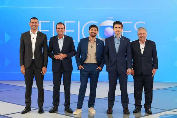 Debate da Globo esquenta reta final da eleição para o Governo do RJ com ataques, corrupção, segurança e disputa entre Paes e Ruas