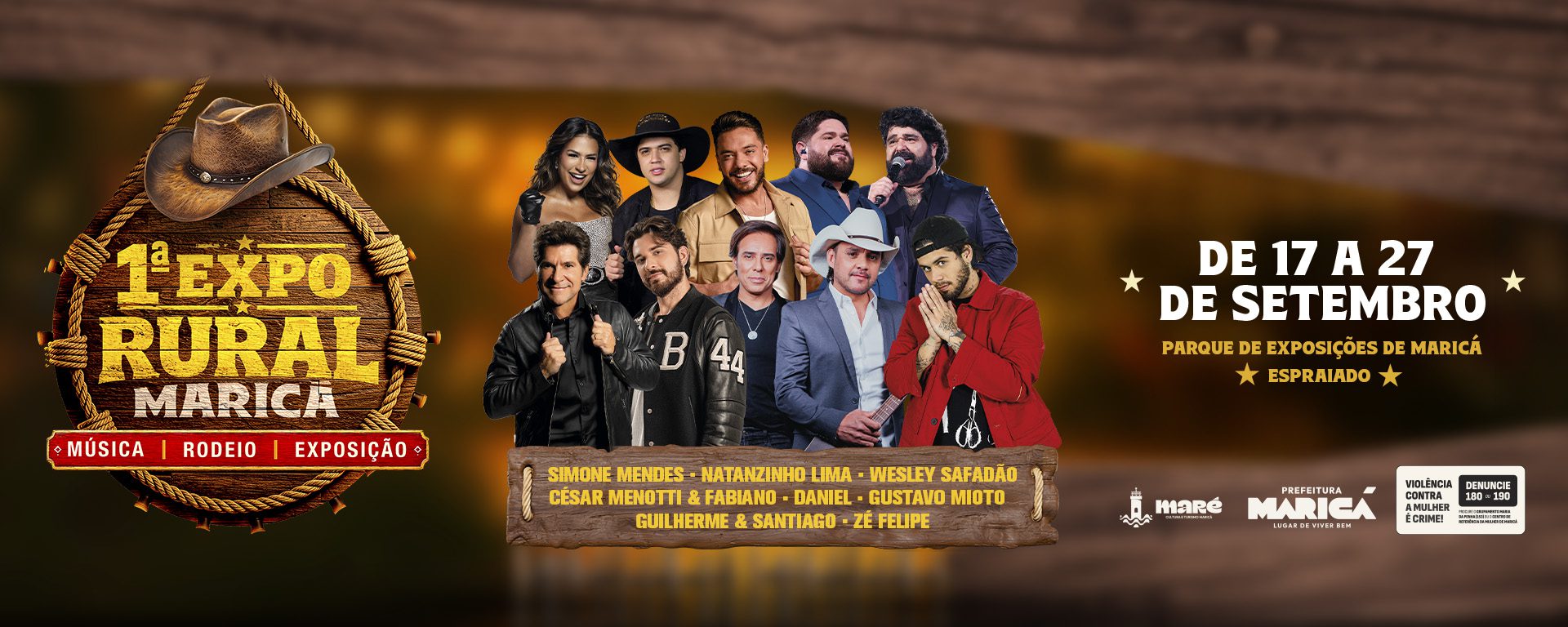 Maricá recebe artistas renomados do sertanejo e do piseiro na 1ª Expo Rural da cidade