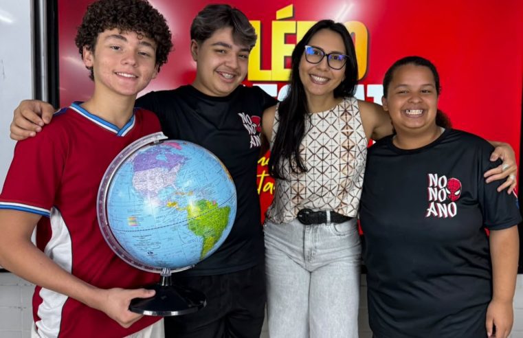 estudantes da rede municipal conquistam medalha de ouro em Olimpíada Brasileira de Geografia