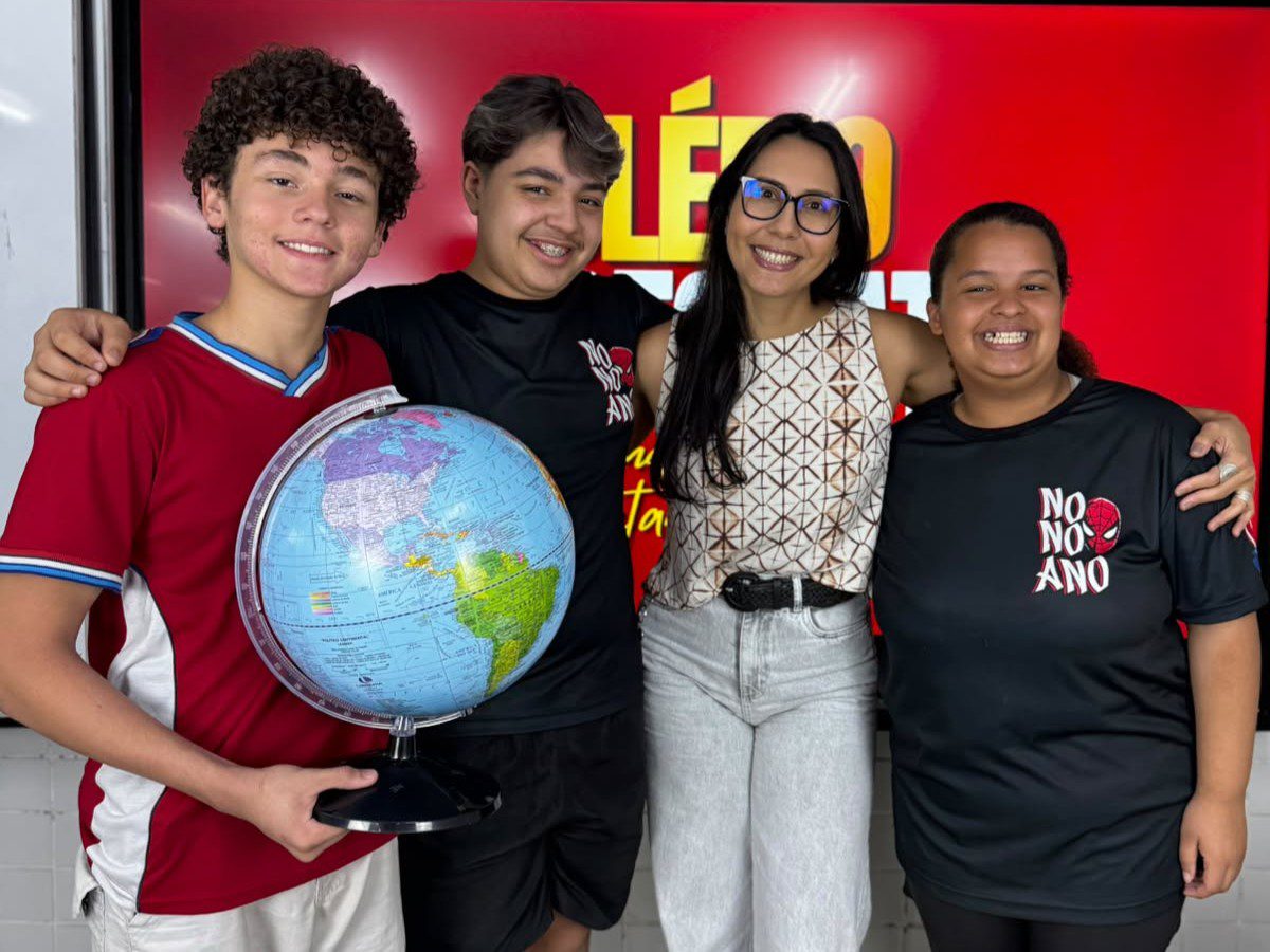 estudantes da rede municipal conquistam medalha de ouro em Olimpíada Brasileira de Geografia