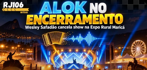 Alok assume encerramento da festa, após Wesley Safadão cancelar show na Expo Rural Maricá