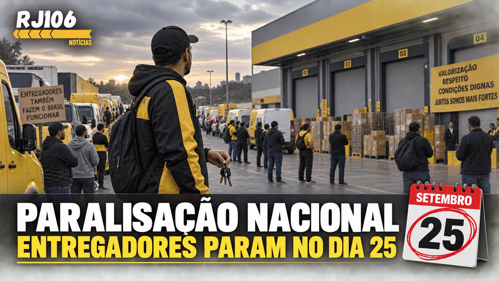 Entregadores do Mercado Livre confirmam paralisação nacional para 25 de setembro