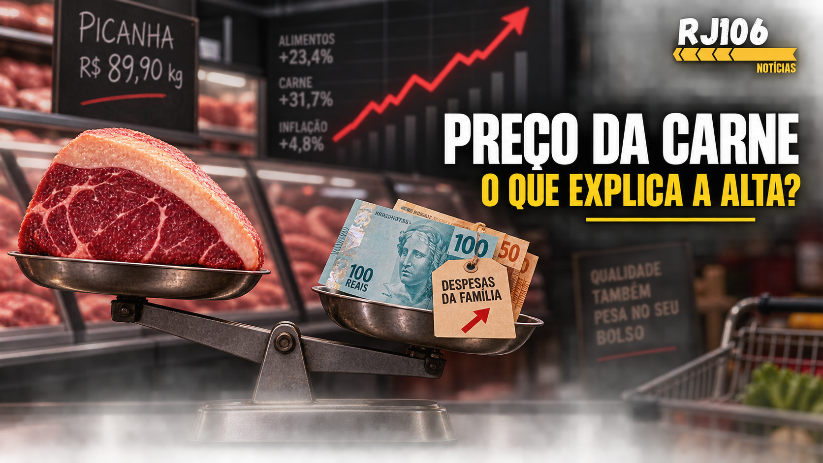 Picanha subiu 38% entre 2020 e 2022; desde 2023, alta é de 7,8%, aponta IBGE